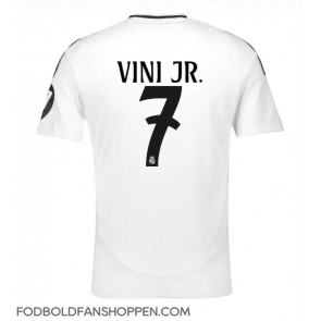 Real Madrid Vinicius Junior #7 Hjemmebanetrøje 2024-25 Kortærmet